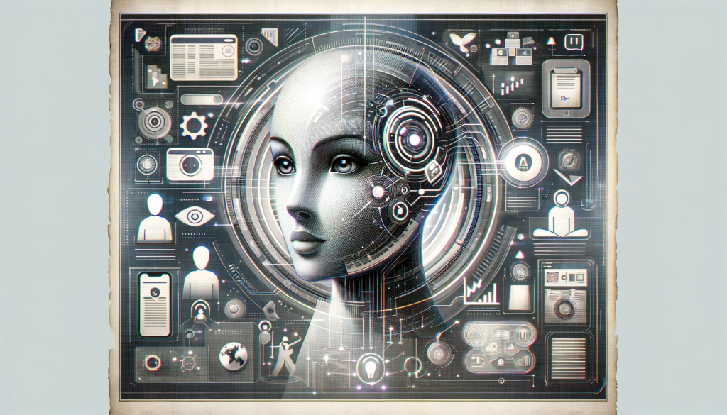 A diagrammatic image of a virtual assistant that is intelligent about various aspects of the User's life